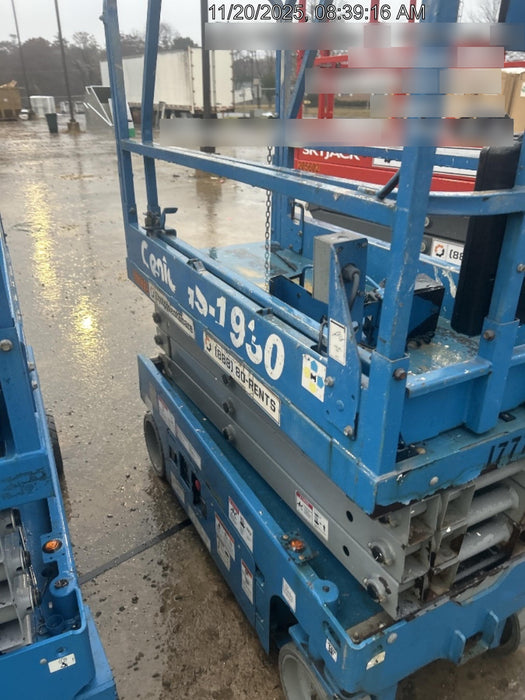 2018 Genie GS-1930 Genie GS-1930 w/Fixed Rail, Chain Entry
