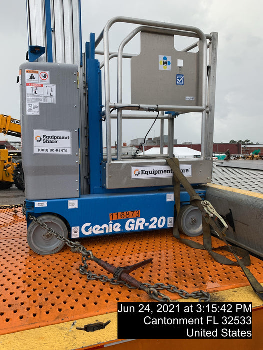 2020 GENIE GR-20