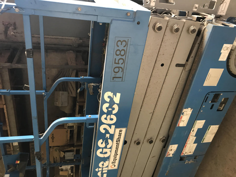 2018 Genie GS-2632 Genie GS-2632 w/Fixed Rail, Chain Entry