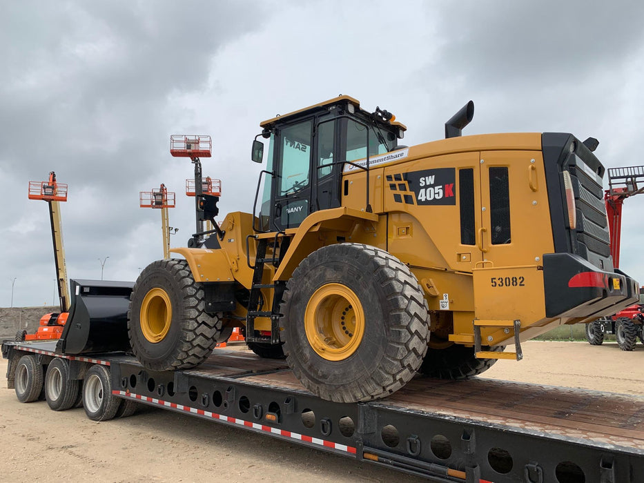 2019 Sany SW405K Standard, JRB Hydraulic QC, 4yrd Bucket, Standard Carriage, 72" Tines - SW405-00A