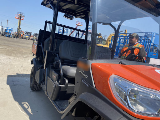 2022 Kubota RTV-X1140W-H Plastic Canopy, Windshield Acrylic Clear, LED Strobe Light, Wire Harness Kit, Back up Alarm
