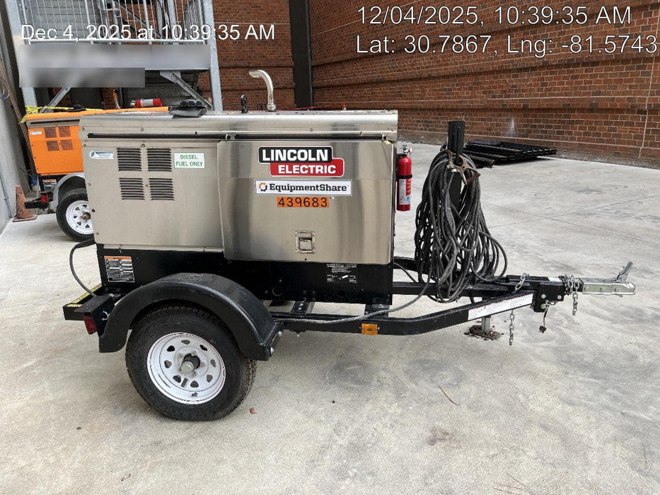 2024 Lincoln Electric LE400 Kubota V1505, Trlr, Cable Rack, Light Kit, ES Decals, T3