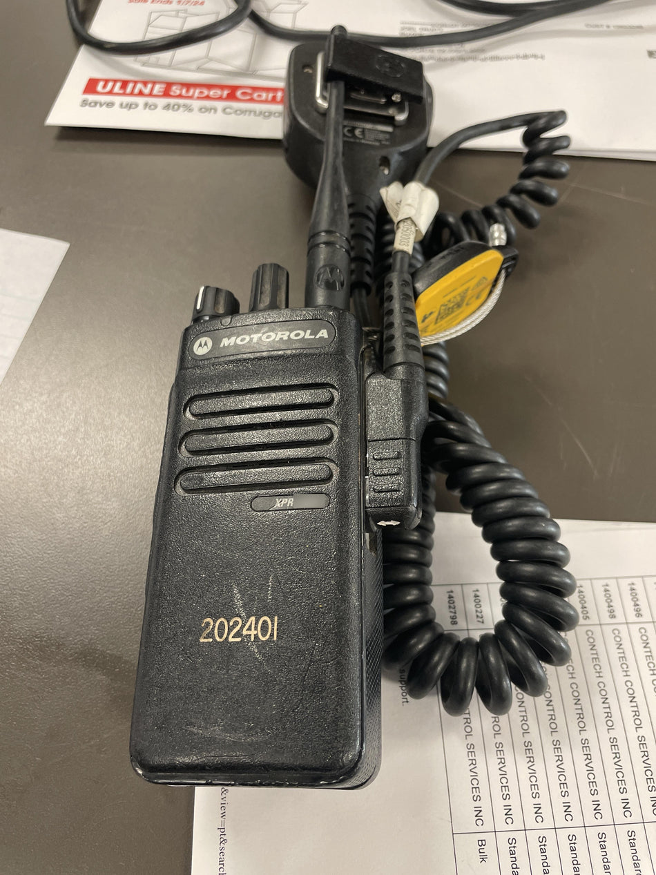 2022 MOTOROLA XPR3300E