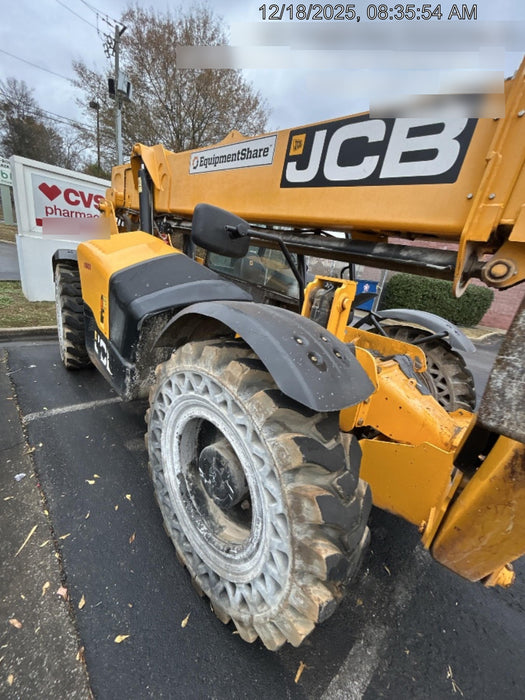 2020 JCB 510-56 Canopy, Solid Tires, Work Lights, Beacon, Aux Hydraulics, Back up Alarm, Lifting Eye, ES Decals
