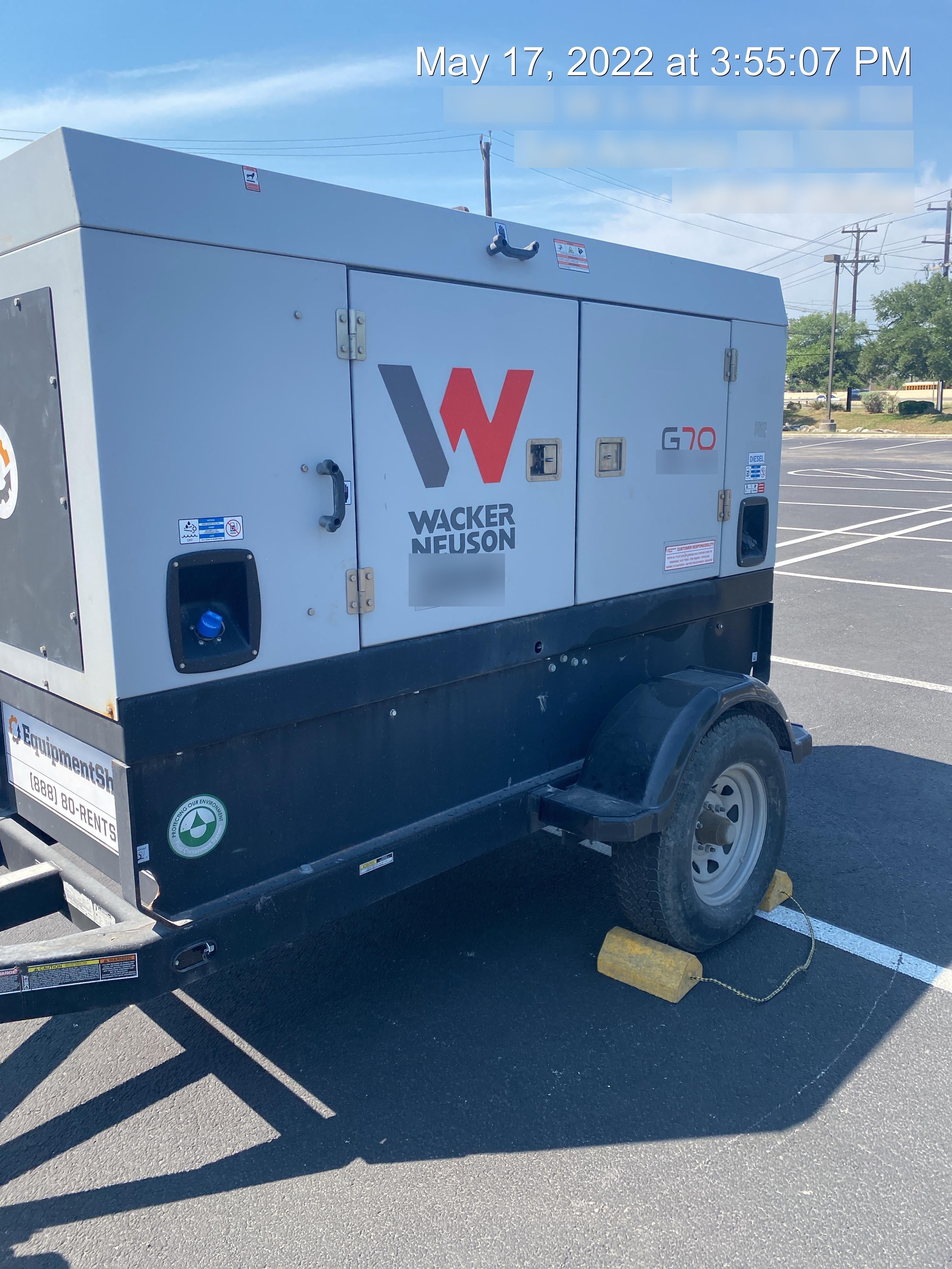 2019 WACKER NEUSON G70