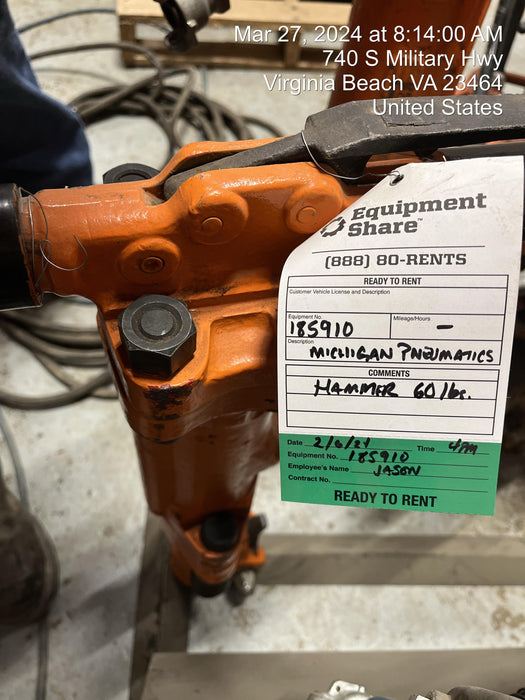 2021 MICHIGAN PNEUMATIC MP-TPB60-114