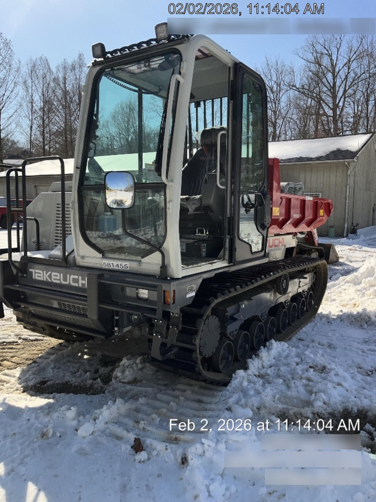 2025 TAKEUCHI TCR 50-2CR