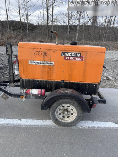 2022 Lincoln Electric LE400 Kubota V1505, Trlr, Cable Rack, Light Kit, ES Decals, T3