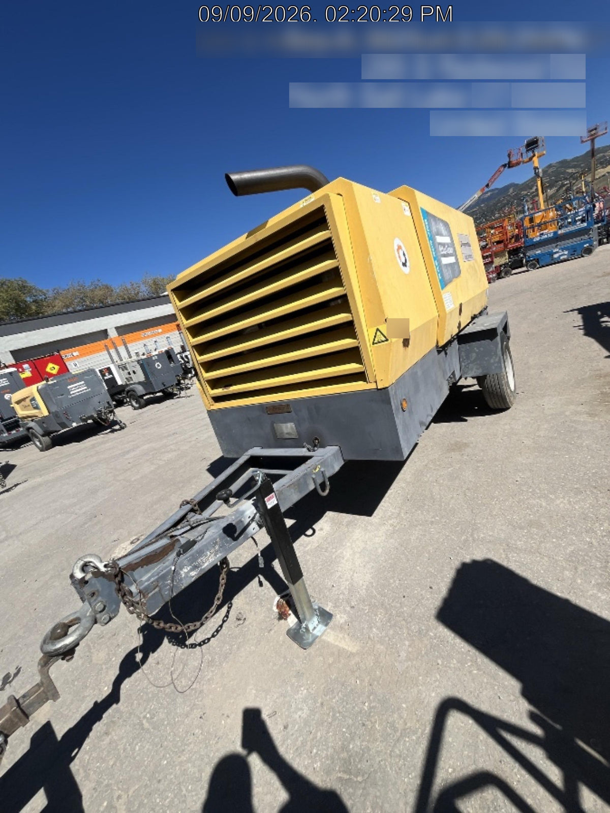 2020 ATLAS COPCO XAS 900