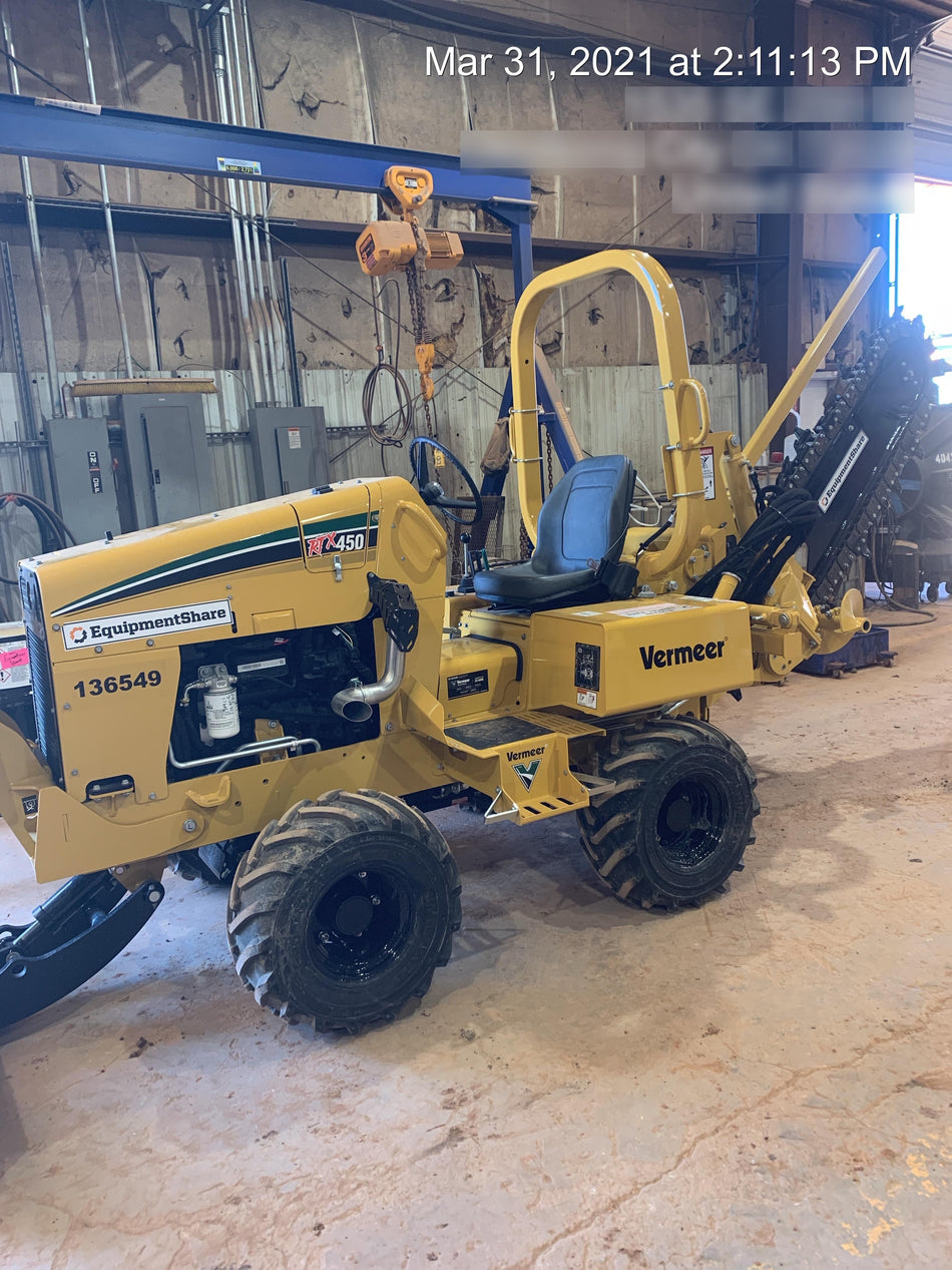 2021 VERMEER RTX450