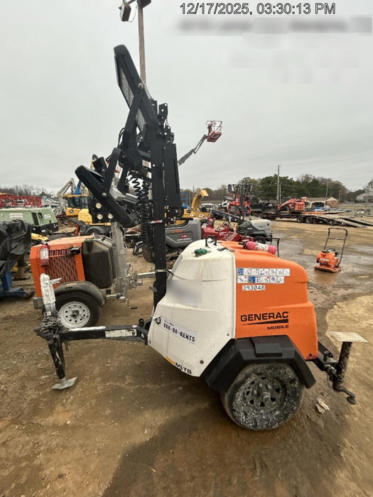 2024 Generac MLT2 Diesel, Flex Switch 120V Input, Powerzone Controller, 
(4) 320W LED Lights, 4kW Generator, 39.9 Gal Fuel Tank, 2" Ball, T3