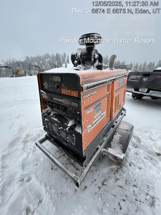 2021 Lincoln Electric Vantage 549X Ready Pak 3, ORANGE (includes trailer, cable rack, fender light kit)