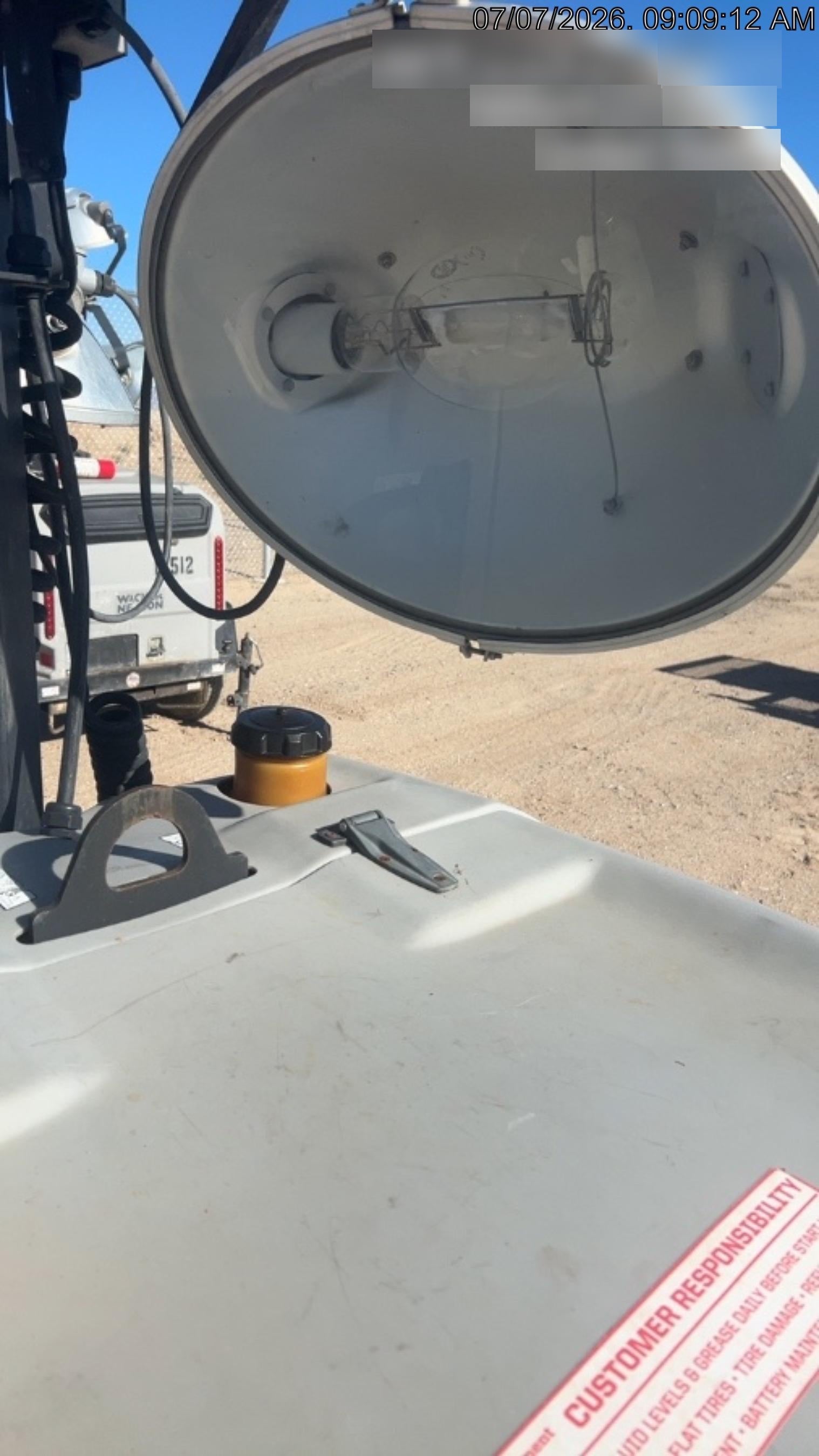 Wacker Neuson LTV6K-MH Wacker Neuson LTV6K Towable Light Tower