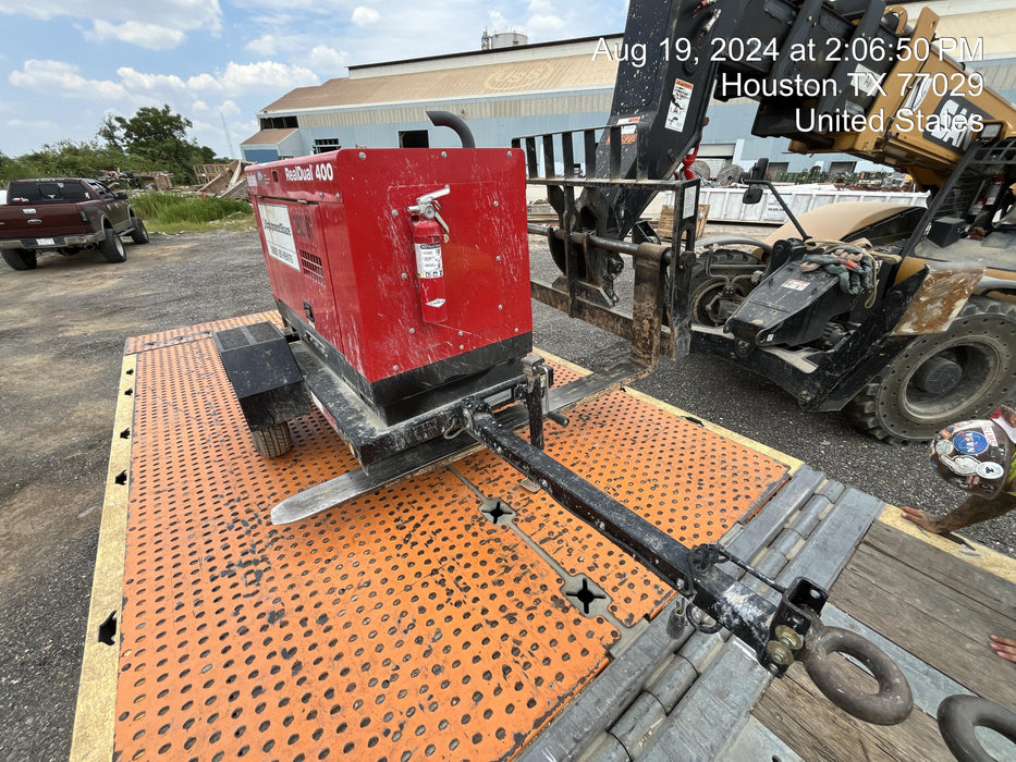 2022 Shindaiwa DGW400MDL Kubota D902 Engine, 23 HP, Dual Op Welder, Wire, Arc, Droop Stick, Tig, and CC Stick Functionality, Simulphase, 3 Phase and 1 Phase Gen Output, Single Axle NB Trlr, Slr Trckl Chrg 12V 12W, Fire Ext