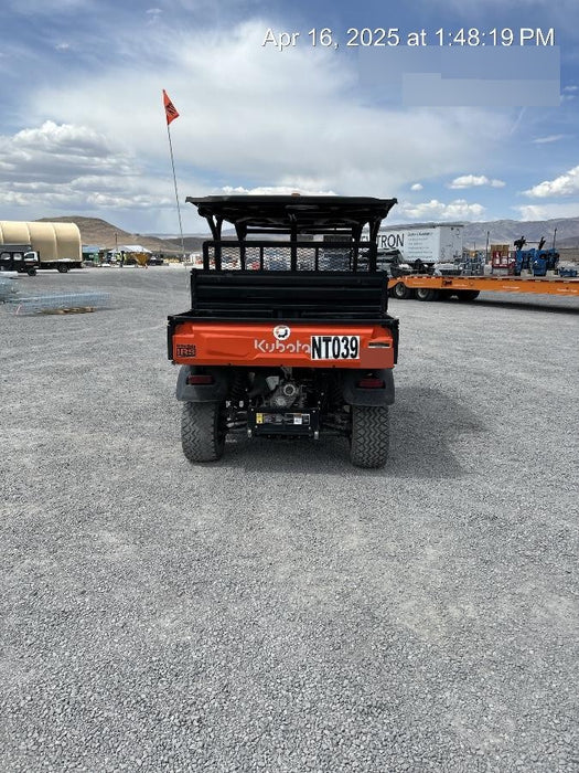 2021 Kubota RTV-X1140W-H Plastic Canopy, Windshield Acrylic Clear, LED Strobe Light, Wire Harness Kit, Back up Alarm