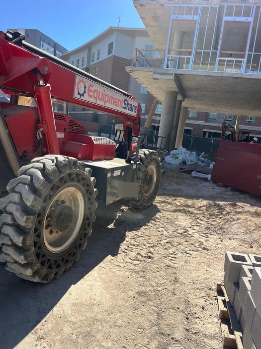 2019 Manitou MTA10055 MTA10055 - 120 HP T4, Canopy, Worklights/Strobe, Beacon, 66" Carriage, 60" Forks, Solid Tires, Lift Hook, Aux Hydraulics