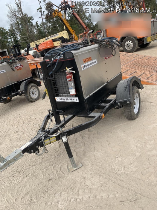 2024 Lincoln Electric LE400 Kubota V1505, Trlr, Cable Rack, Light Kit, ES Decals, T3