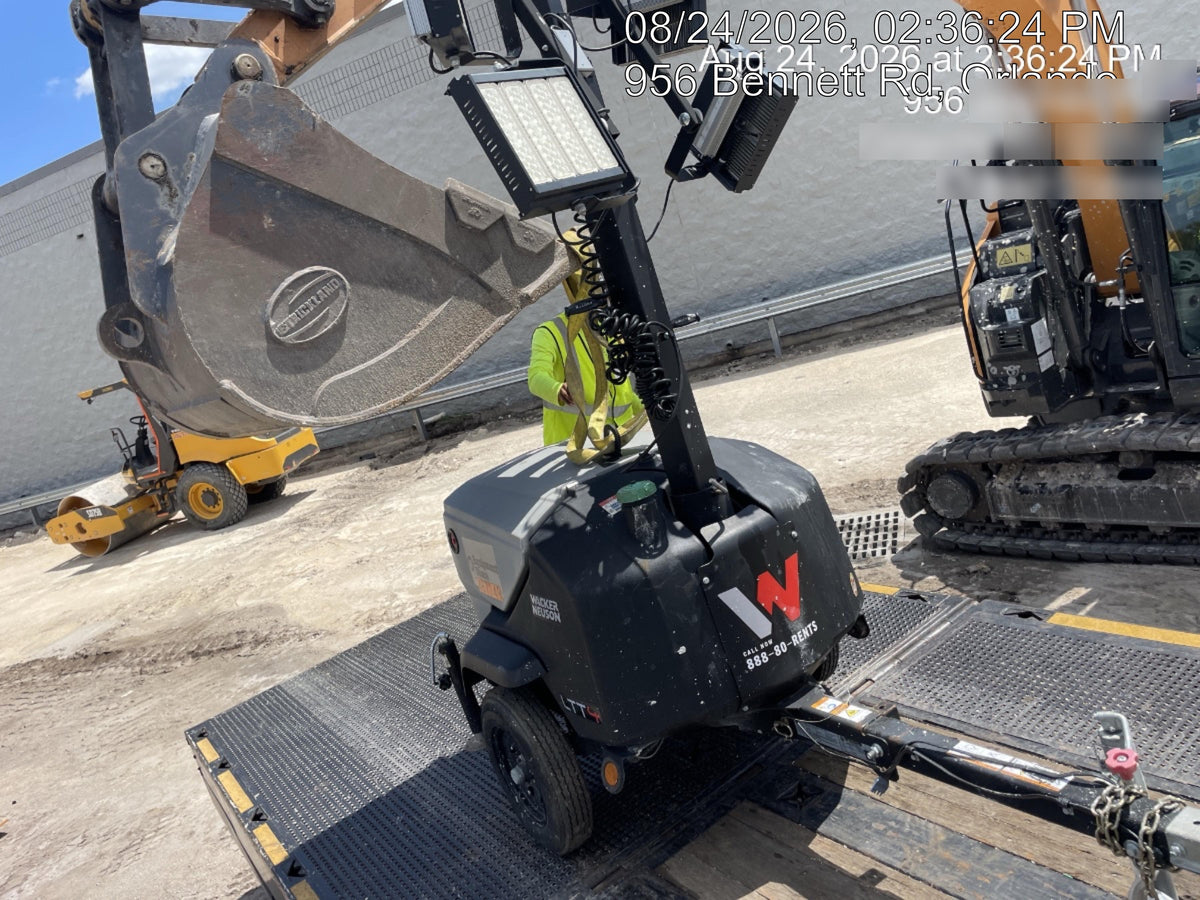 2024 Wacker Neuson LTT4 Diesel, Kohler KDW702, Deep Sea Controller, Auto Start, LED 320W, Bypass Outlet, T3