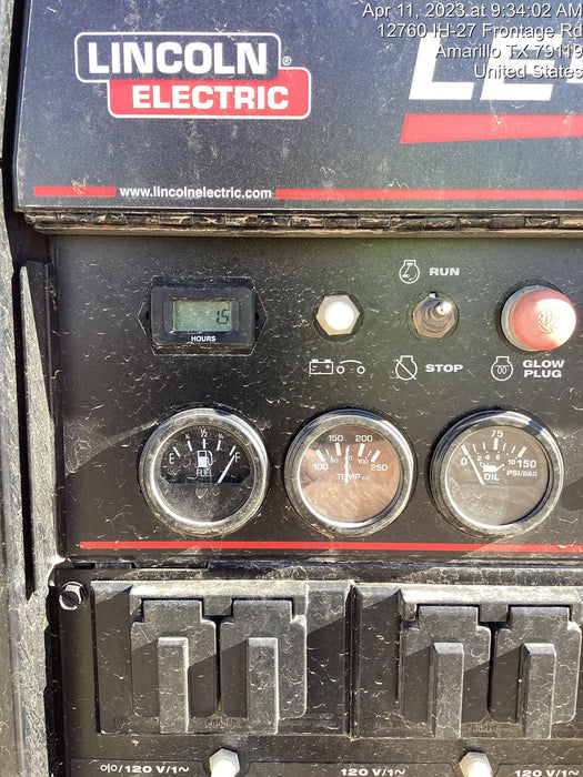 2022 Lincoln Electric LE400 Kubota V1505, Trlr, Cable Rack, Light Kit, ES Decals, T3