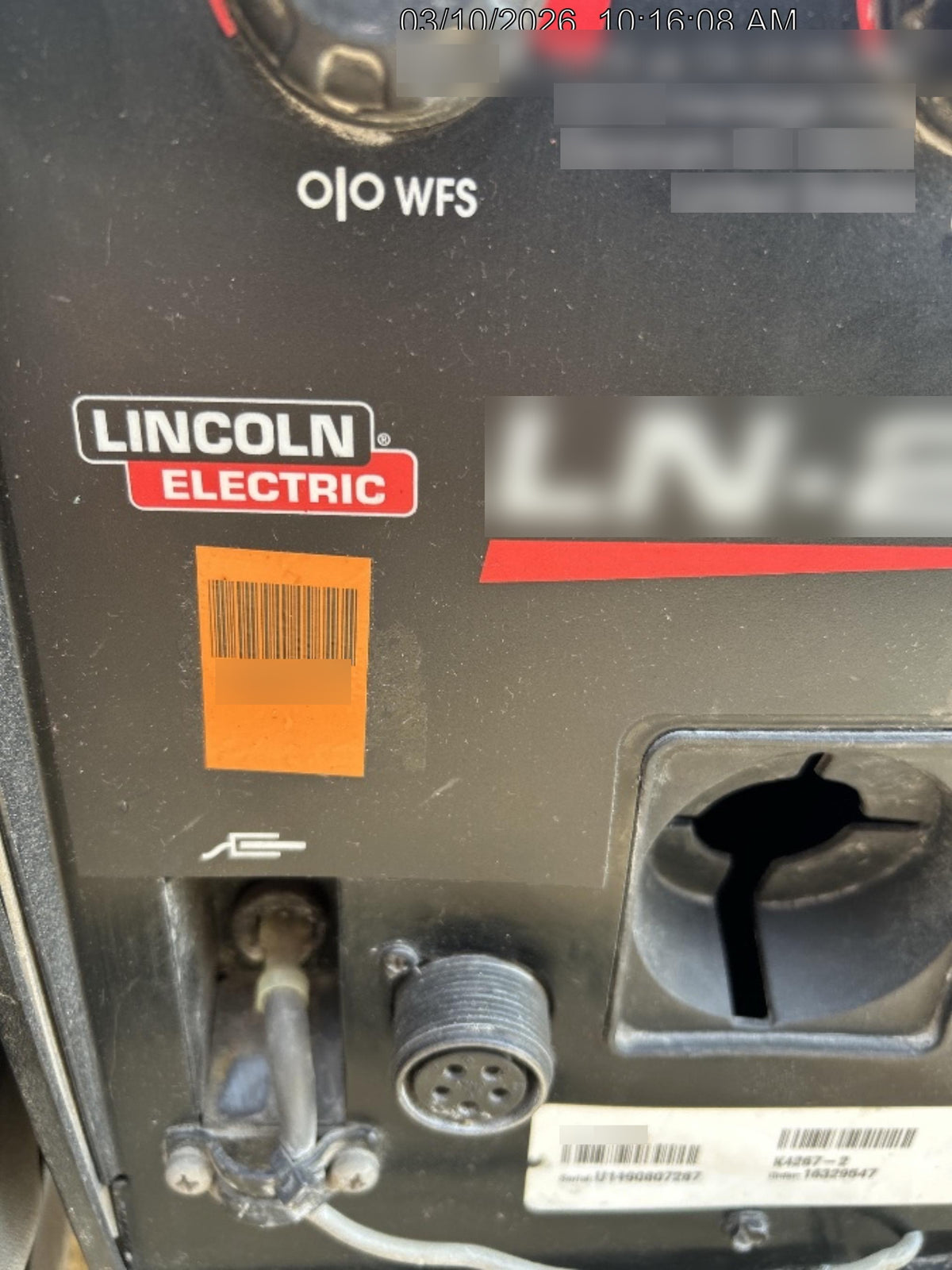 2019 LINCOLN ELECTRIC LN25