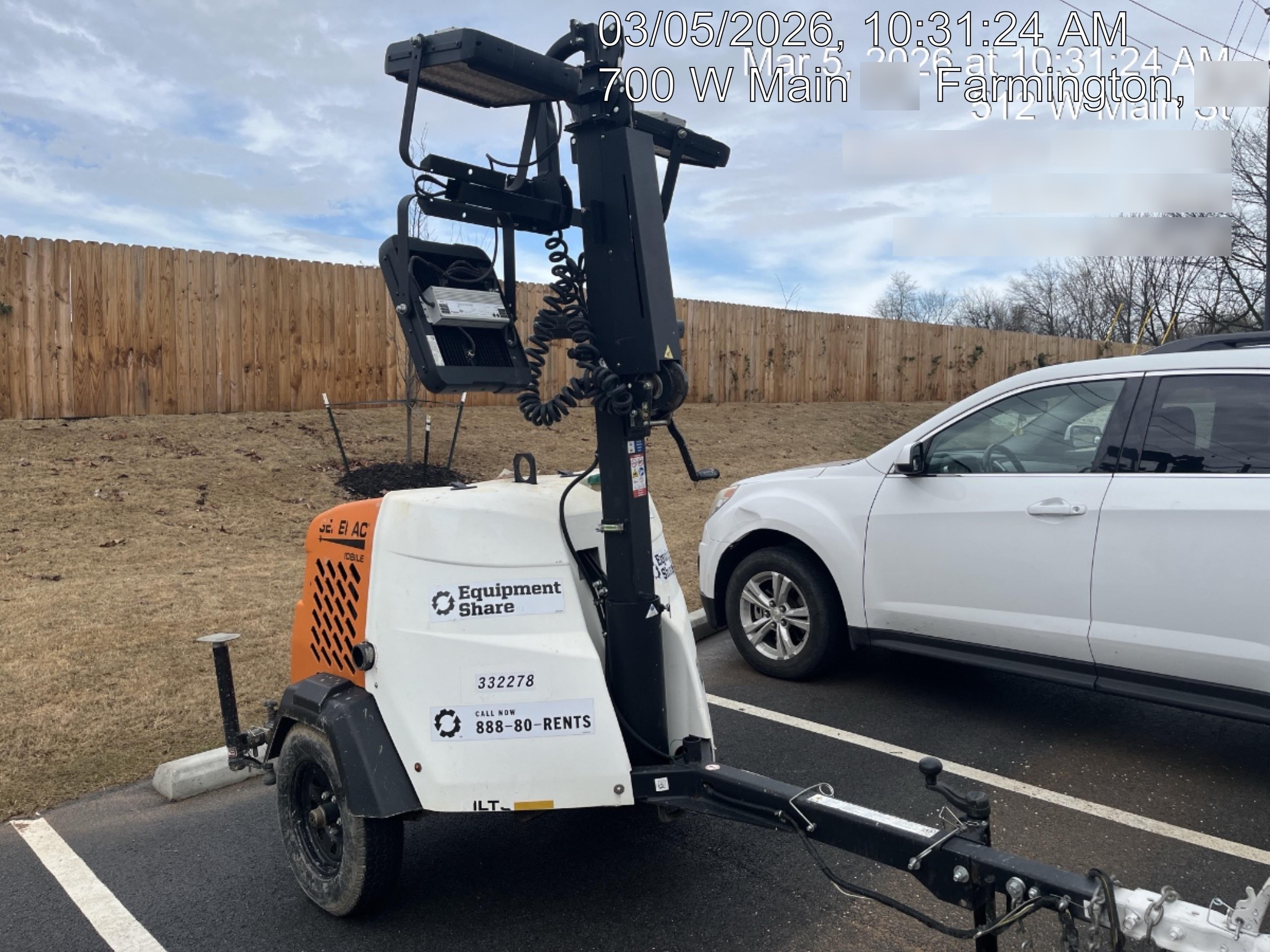 2023 Generac MLT2 Diesel, Flex Switch 120V Input, Powerzone Controller, (4) 320W LED Lights, 4kW Generator, 39.9 Gal Fuel Tank, 2" Ball, T3