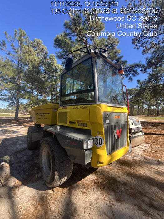 2025 WACKER NEUSON DV605 Cab Turf Tires