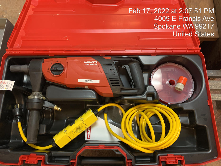 2021 HILTI DD 150-U