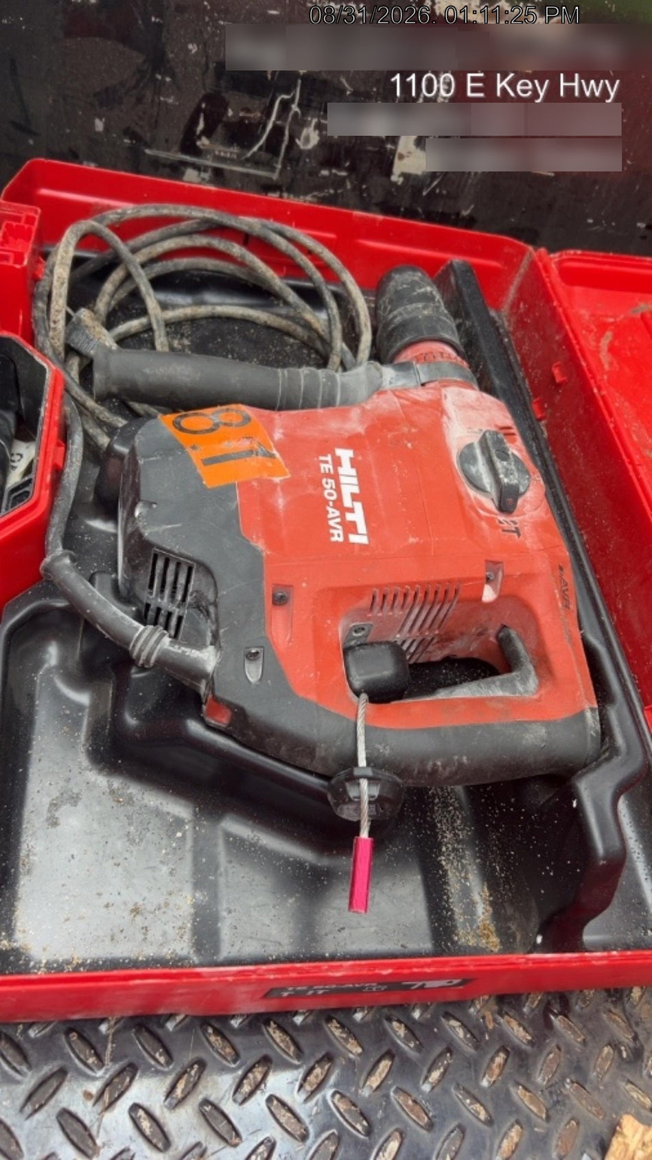 2021 HILTI TE 50-AVR