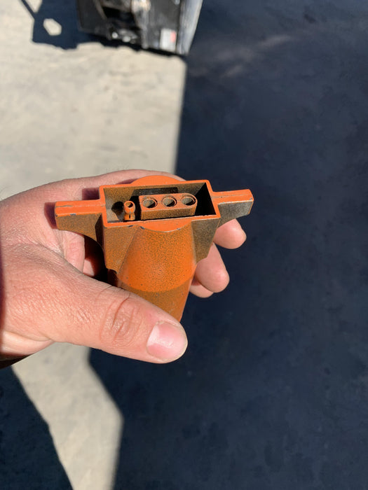 Allmand NLV3GR (4) LED Light Fixture 350W, 23' Vertical Mast, 3kW Prime, Towable, Deep Sea L401, Leveling Jacks, Yanmar T4F 5.8hp