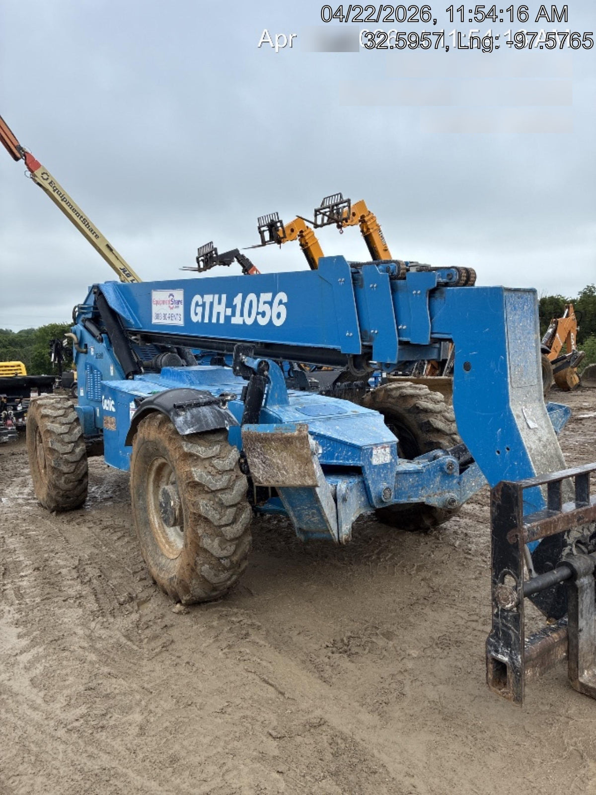 2017 Genie GTH-1056 Genie GTH1056 Telehandler