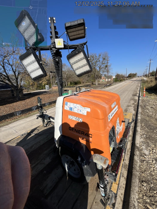 2024 Generac MLT2 Diesel, Flex Switch 120V Input, Powerzone Controller, 
(4) 320W LED Lights, 4kW Generator, 39.9 Gal Fuel Tank, 2" Ball, T3