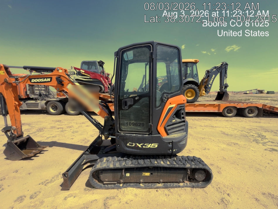 2019 DOOSAN DX35-5