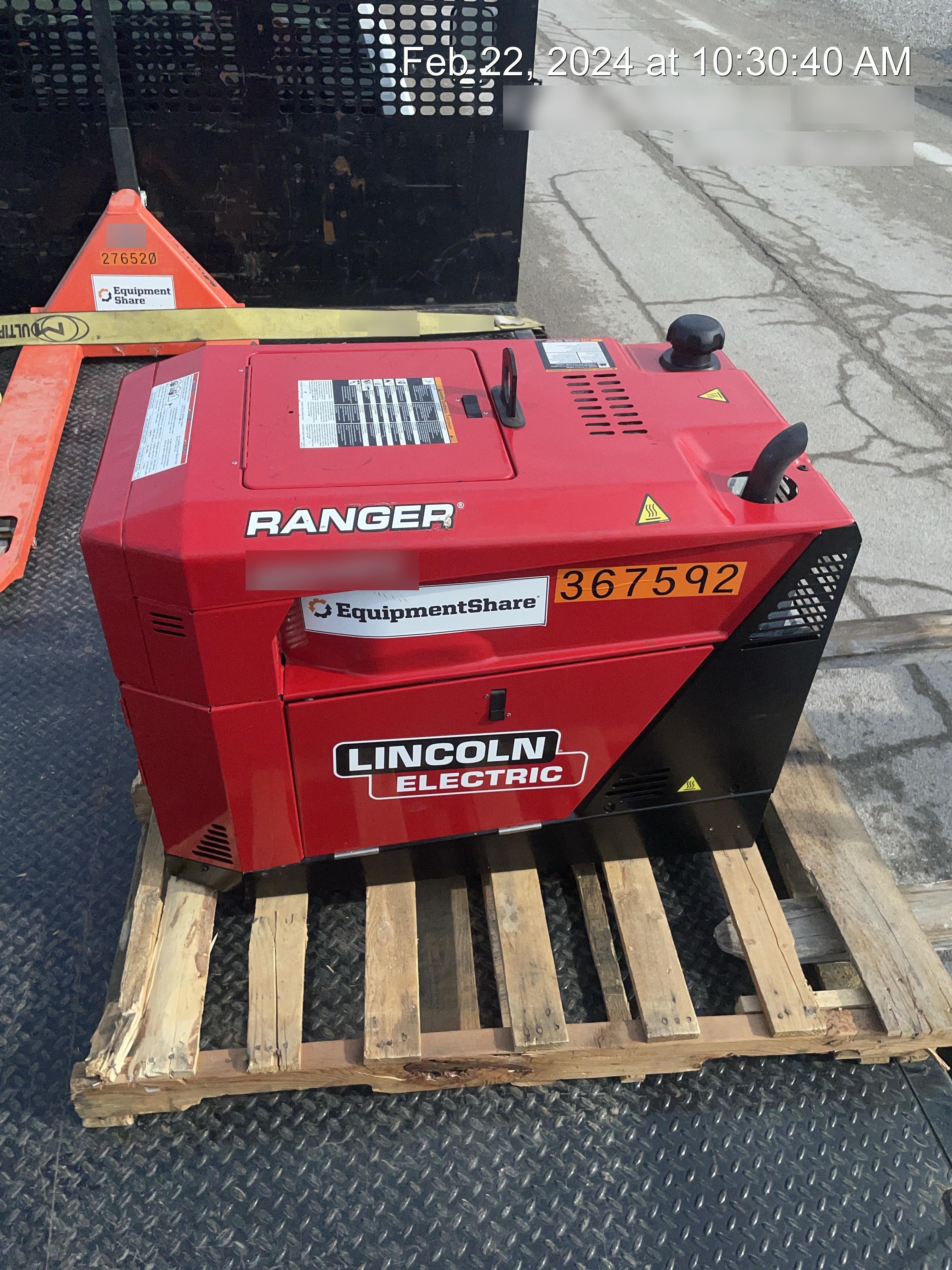 2023 Lincoln Electric Ranger 260MPX K3458-1 Ranger Gasoline Engine Driven Welder (Kohler)