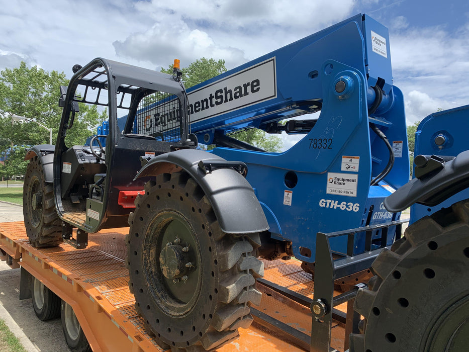 2020 Genie GTH-636 Canopy, Solid Tires, Work Lights, Beacon, Aux Hydraulics, Back up Alarm
