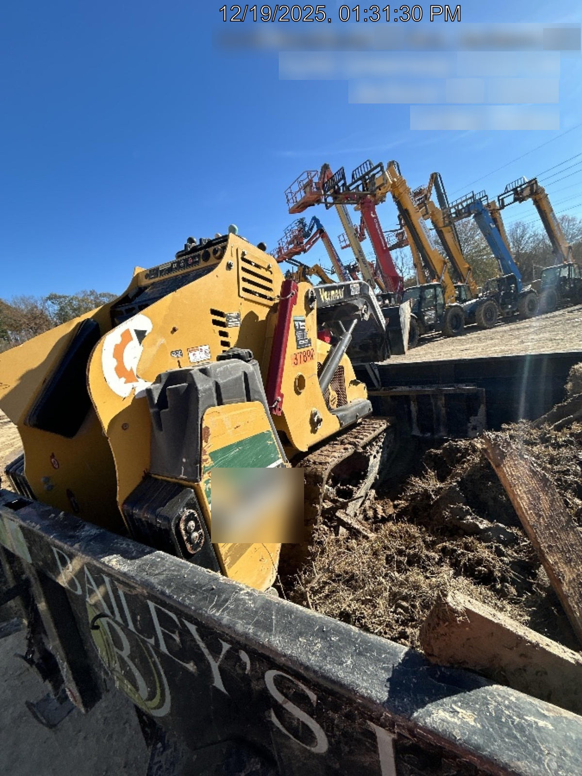 2019 VERMEER S925TX