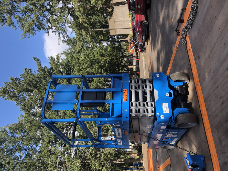 2020 Genie GS-1930 Solid Non Marking Tires, Beacon, Folding rails with half height swing gate, 800W Inverter