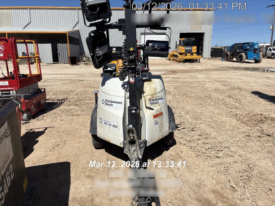 2024 Generac MLT2 Diesel, Flex Switch 120V Input, Powerzone Controller, 
(4) 320W LED Lights, 4kW Generator, 39.9 Gal Fuel Tank, 2" Ball, T3