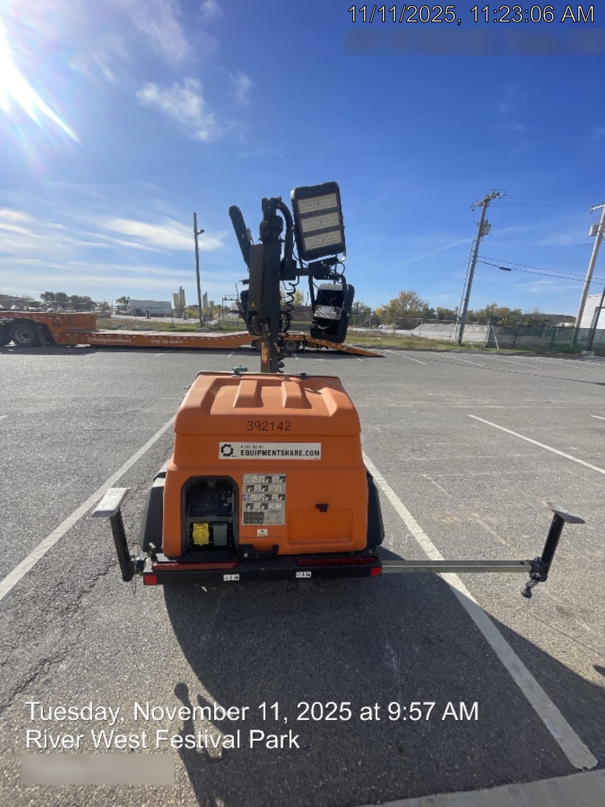 2024 Generac MLT2 Diesel, Flex Switch 120V Input, Powerzone Controller, 
(4) 320W LED Lights, 4kW Generator, 39.9 Gal Fuel Tank, 2" Ball, T3