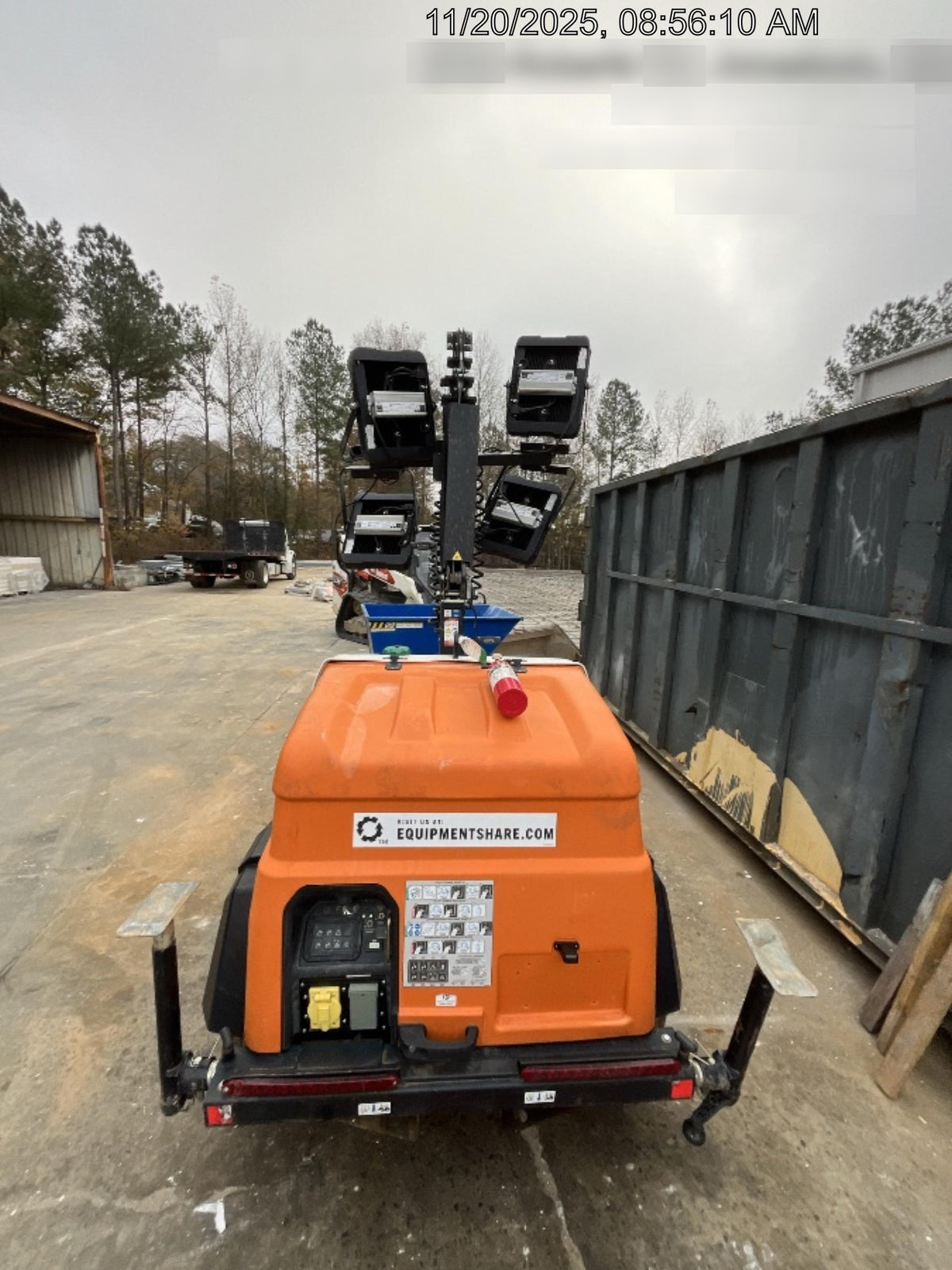 2023 Generac MLT2 Diesel, Flex Switch 120V Input, Powerzone Controller, (4) 320W LED Lights, 4kW Generator, 39.9 Gal Fuel Tank, 2" Ball, T3