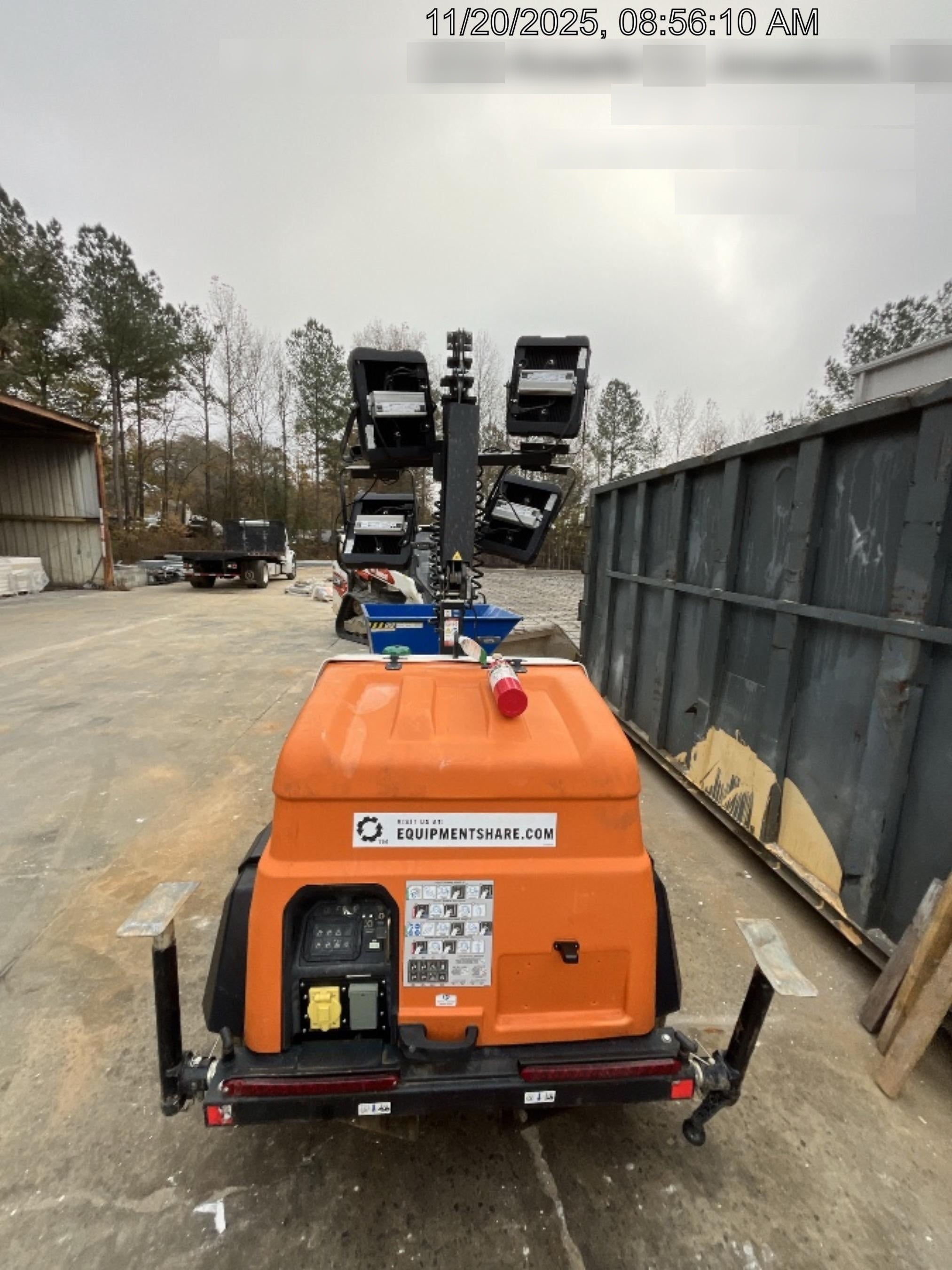2023 Generac MLT2 Diesel, Flex Switch 120V Input, Powerzone Controller, (4) 320W LED Lights, 4kW Generator, 39.9 Gal Fuel Tank, 2" Ball, T3