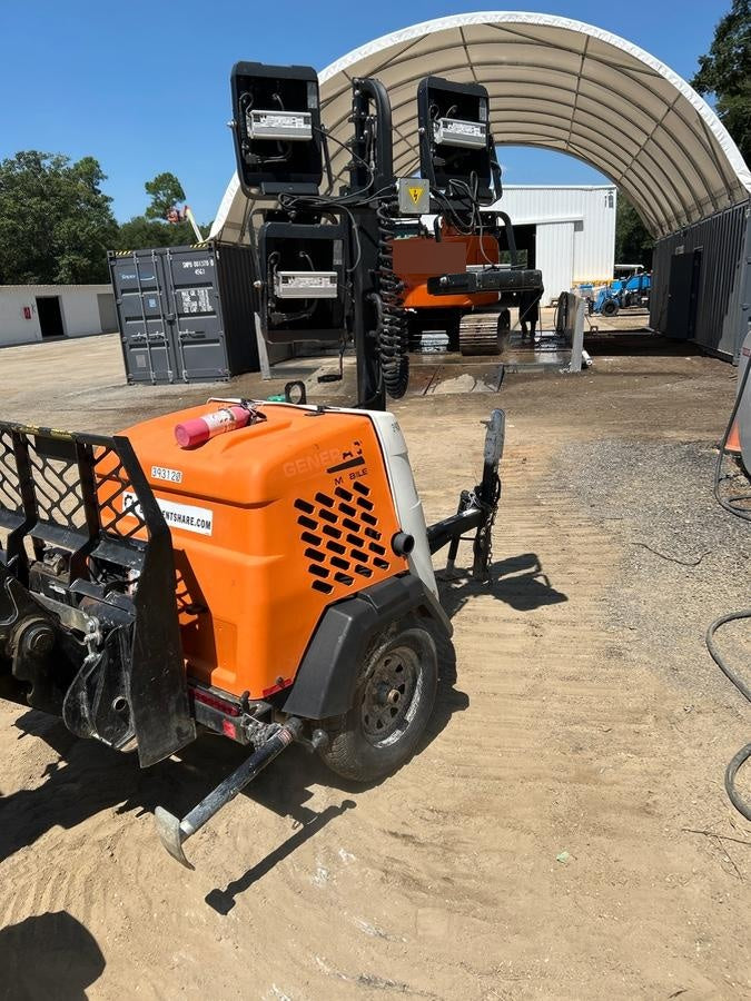 2024 Generac MLT2 Diesel, Flex Switch 120V Input, Powerzone Controller, 
(4) 320W LED Lights, 4kW Generator, 39.9 Gal Fuel Tank, 2" Ball, T3