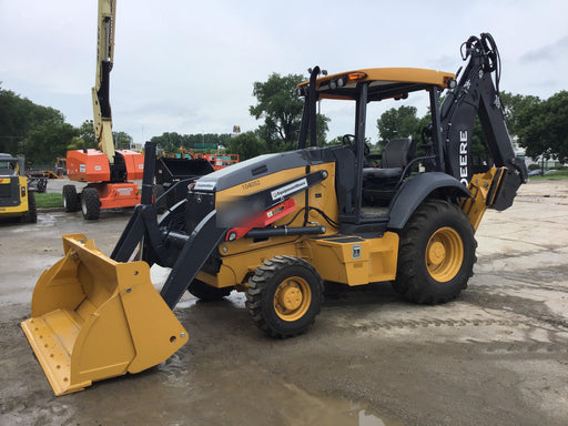 2020 John Deere 310LEP - Extendable Stick Canopy, 4WD, Extendable Stick, Pilot Controls, 2 Way Hydraulics, TAG Manual QC