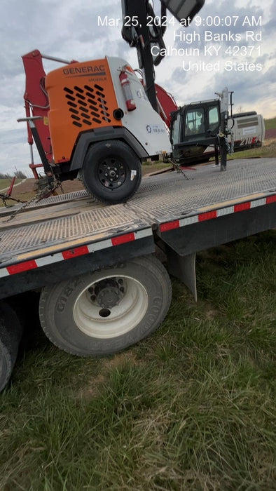 2023 Generac MLT2 Diesel, Flex Switch 120V Input, Powerzone Controller, 
(4) 320W LED Lights, 4kW Generator, 39.9 Gal Fuel Tank, 2" Ball, T3