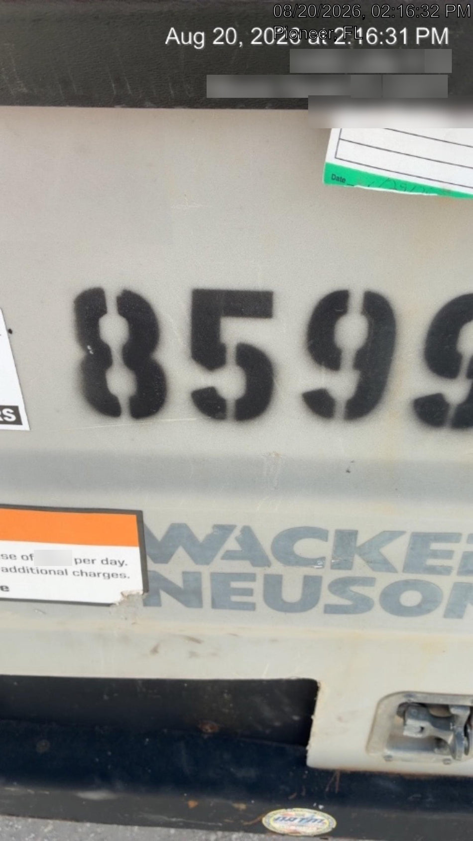 2018 Wacker Neuson LTV6L-MH Wacker Neuson LTV6L Towable Light Tower