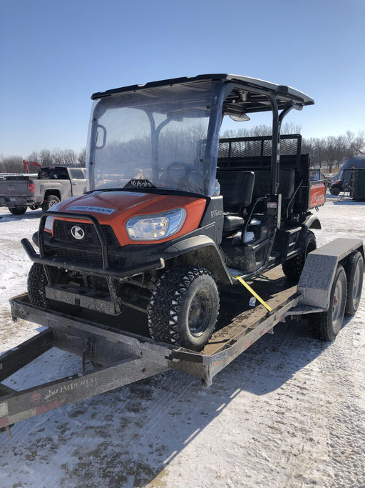 2022 Kubota RTV-X1140W-H Plastic Canopy, Windshield Acrylic Clear, LED Strobe Light, Wire Harness Kit, Back up Alarm