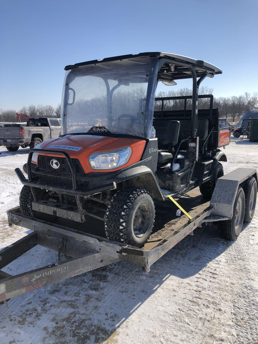 2022 Kubota RTV-X1140W-H Plastic Canopy, Windshield Acrylic Clear, LED Strobe Light, Wire Harness Kit, Back up Alarm