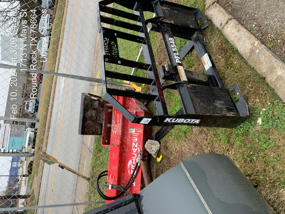 2020 KUBOTA PFL4548 Pallet Forks