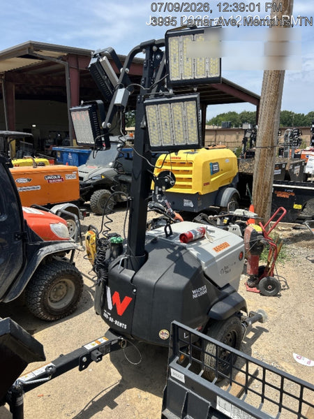 2024 Wacker Neuson LTT4 Diesel, Kohler KDW702, Deep Sea Controller, Auto Start, LED 320W, Bypass Outlet, T3