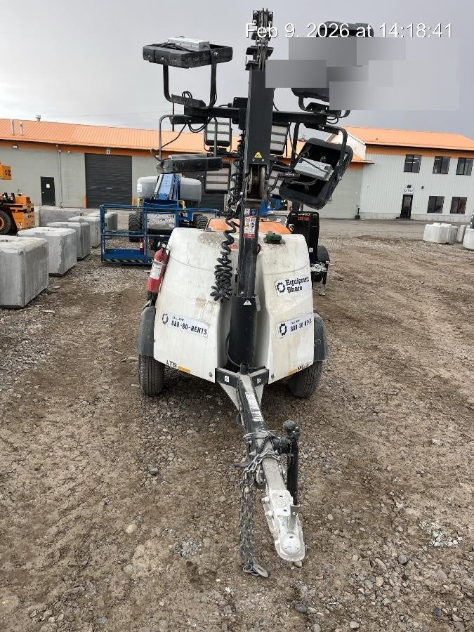 2024 Generac MLT2 Diesel, Flex Switch 120V Input, Powerzone Controller, 
(4) 320W LED Lights, 4kW Generator, 39.9 Gal Fuel Tank, 2" Ball, T3
