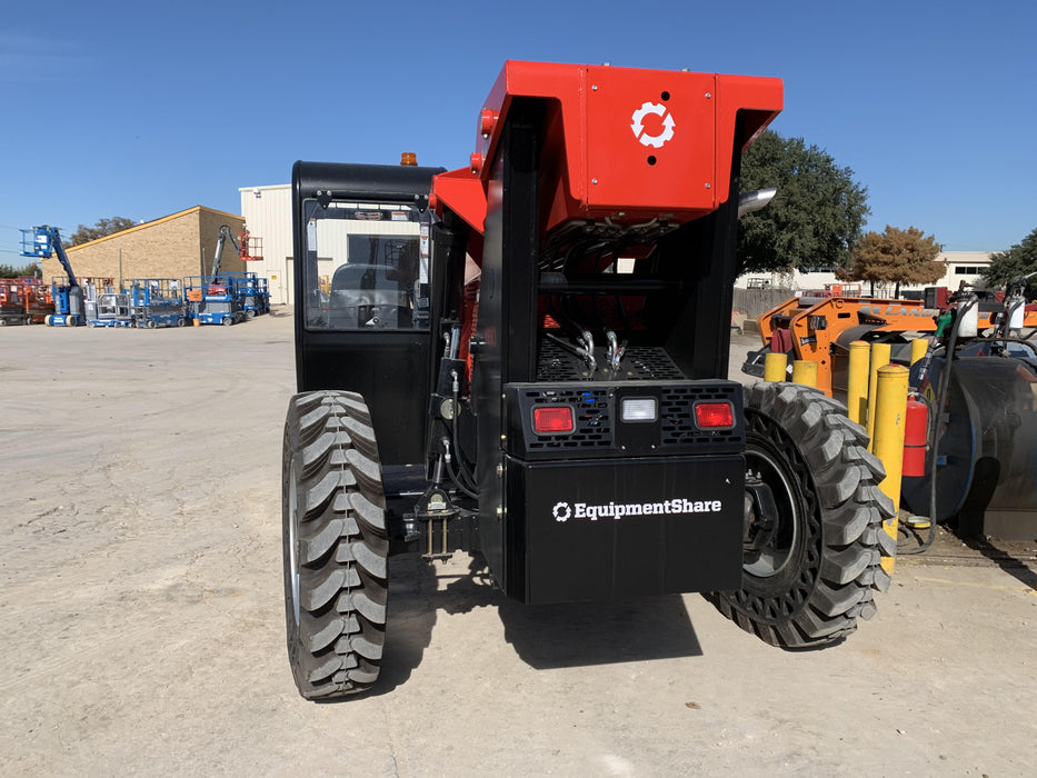 2020 Manitou MTA8044 74hp T4F, Open ROPS, Cab and Boom LED work lights, Auxiliary Hydraulics, Solid Tires, Amber strobe, Lift Hook w/66" Carriage, 60" Forks